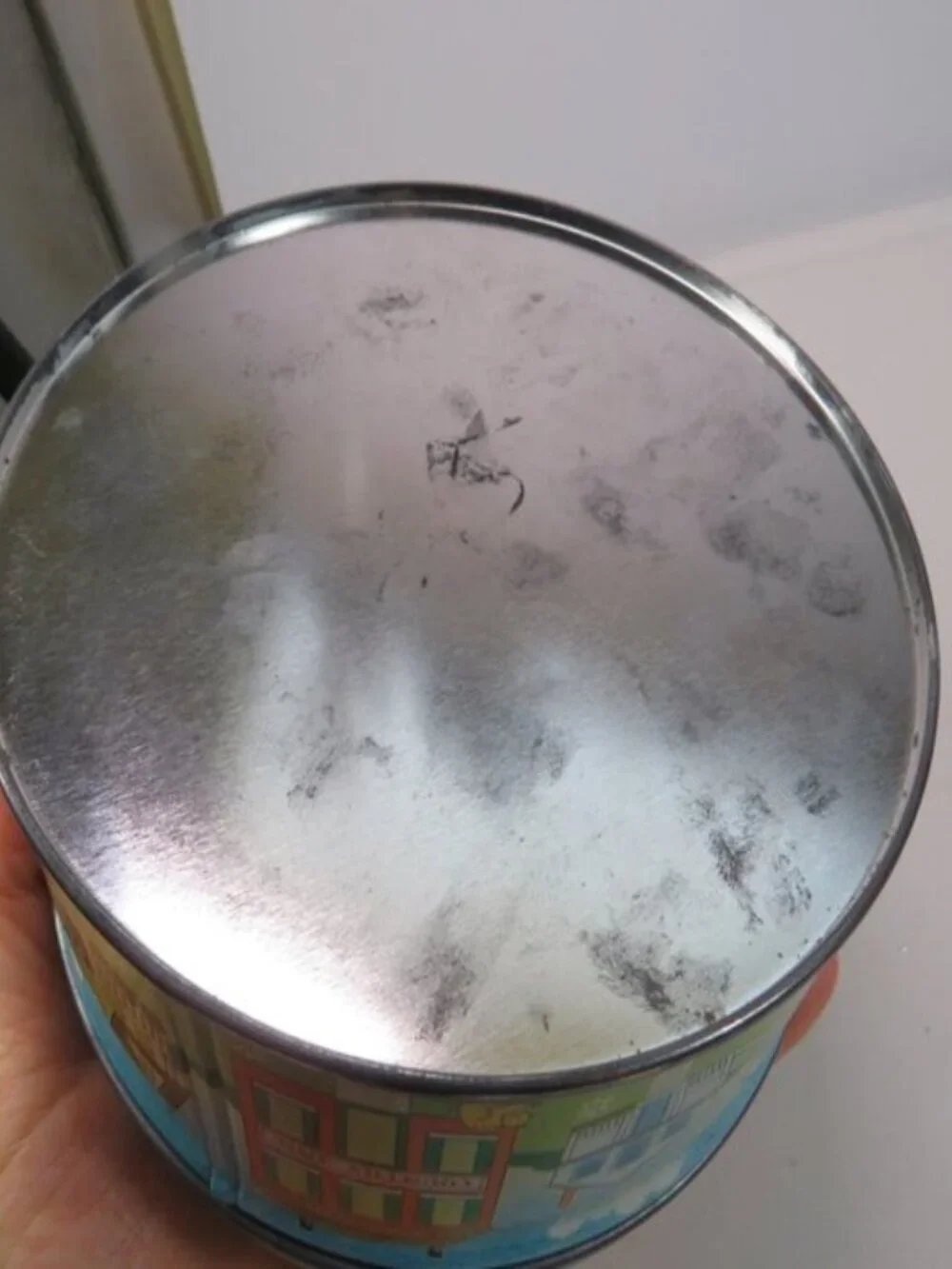 VTG Teacher Metal Tin Bundle: (5) Collectible Storage Tins (Crayola, ABC, Decor)
